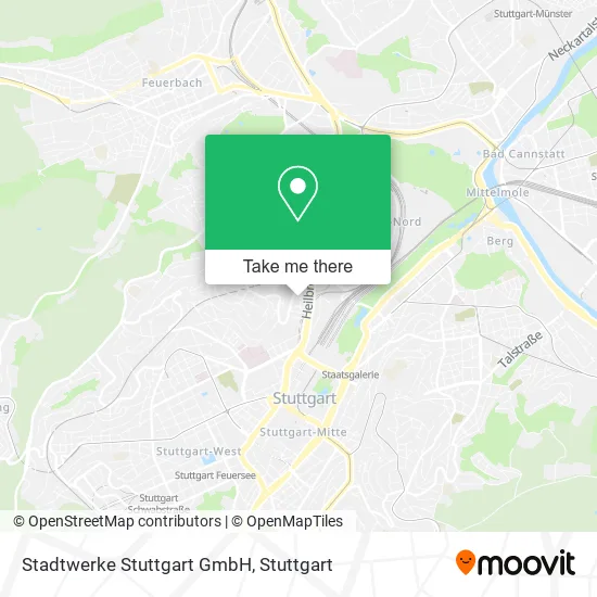 Карта Stadtwerke Stuttgart GmbH