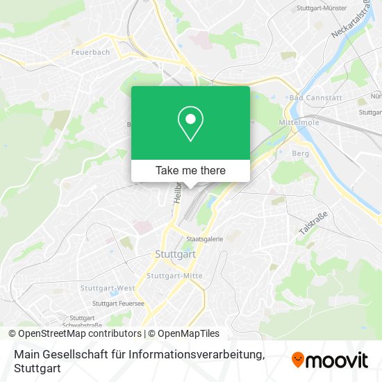 Main Gesellschaft für Informationsverarbeitung map