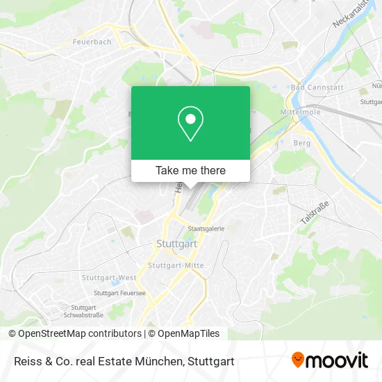 Карта Reiss & Co. real Estate München