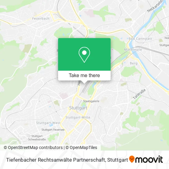 Карта Tiefenbacher Rechtsanwälte Partnerschaft