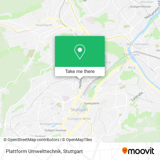 Карта Plattform Umwelttechnik