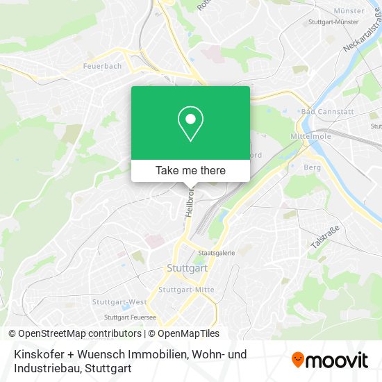 Kinskofer + Wuensch Immobilien, Wohn- und Industriebau map