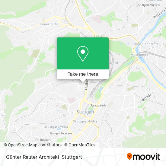 Günter Reuter Architekt map