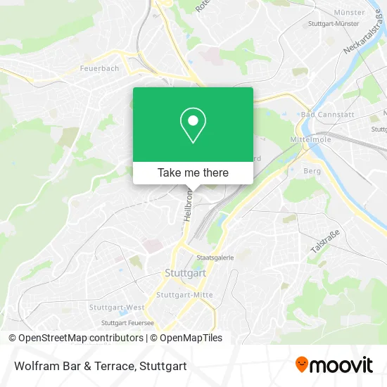 Карта Wolfram Bar & Terrace