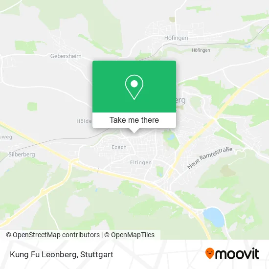 Kung Fu Leonberg map