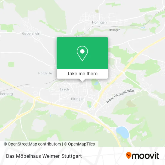 Карта Das Möbelhaus Weimer