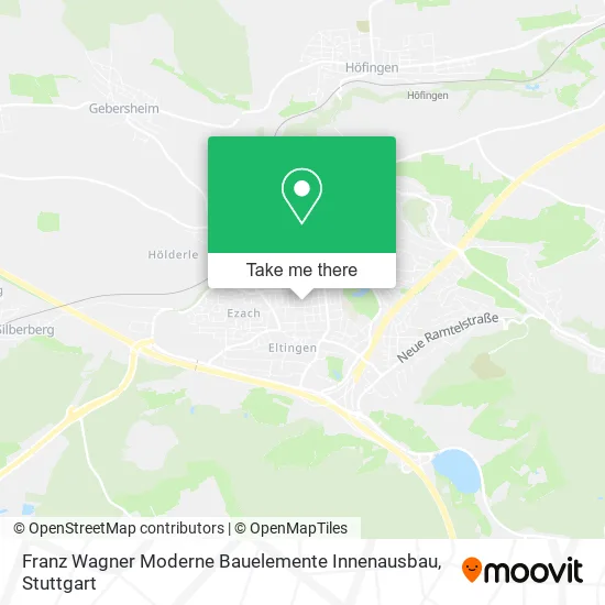 Карта Franz Wagner Moderne Bauelemente Innenausbau