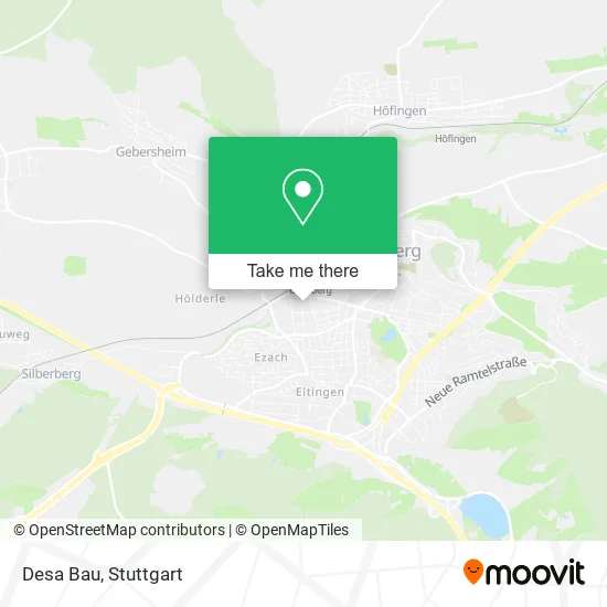 Карта Desa Bau