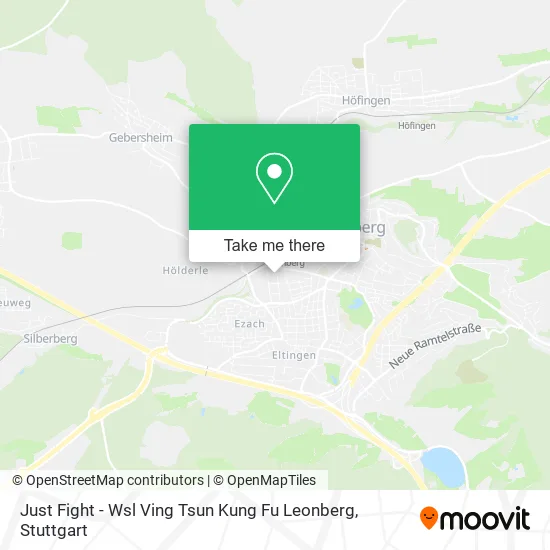 Карта Just Fight - Wsl Ving Tsun Kung Fu Leonberg