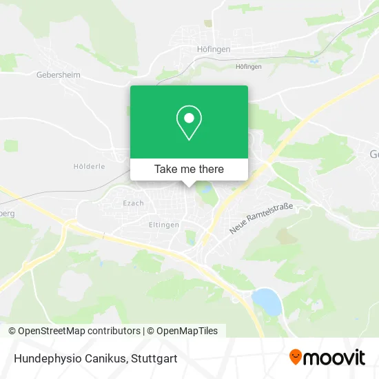Карта Hundephysio Canikus