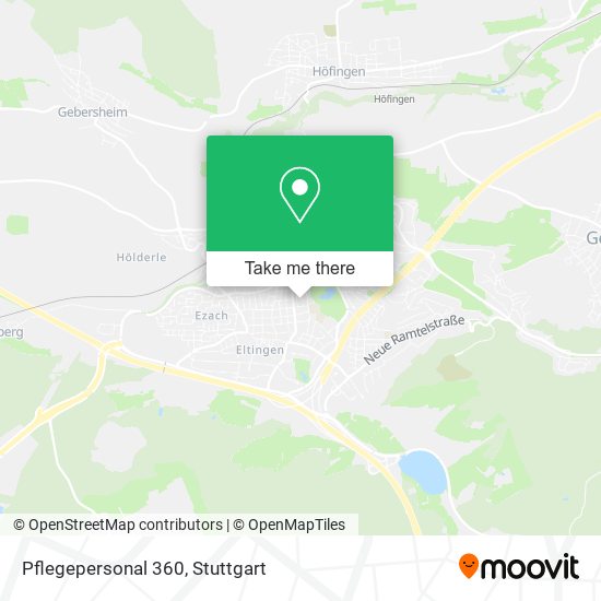 Pflegepersonal 360 map