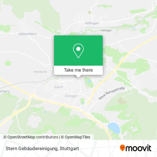 Stern Gebäudereinigung map