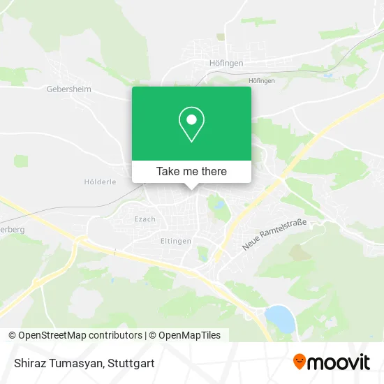 Карта Shiraz Tumasyan