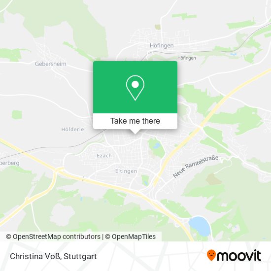 Christina Voß map