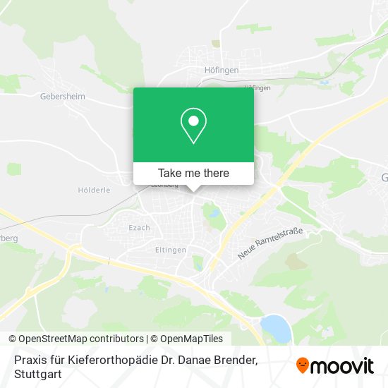 Praxis für Kieferorthopädie Dr. Danae Brender map