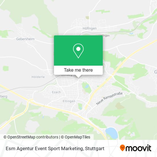 Esm Agentur Event Sport Marketing map