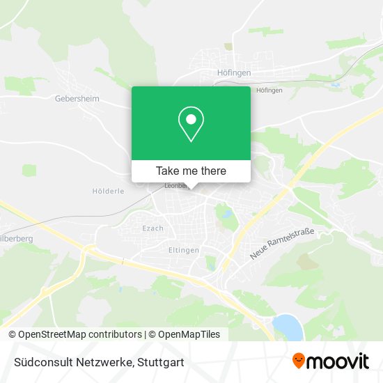 Südconsult Netzwerke map