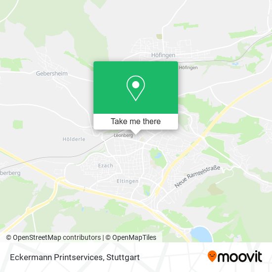 Карта Eckermann Printservices