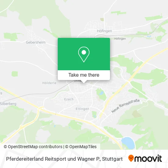 Карта Pferdereiterland Reitsport und Wagner P.