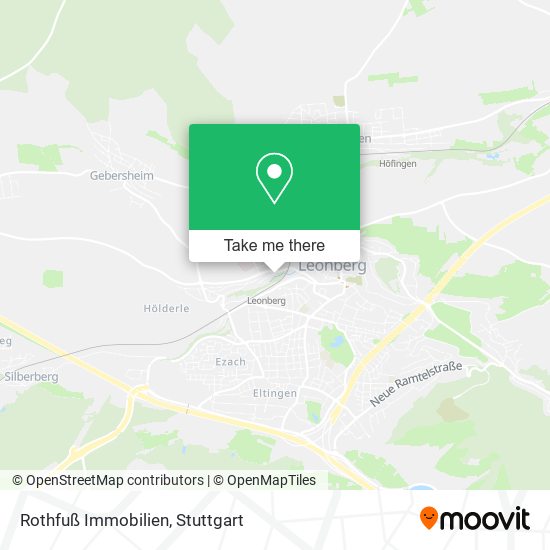 Rothfuß Immobilien map