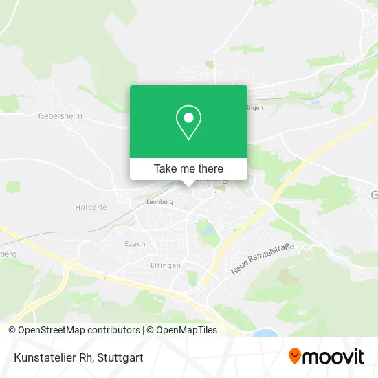 Карта Kunstatelier Rh