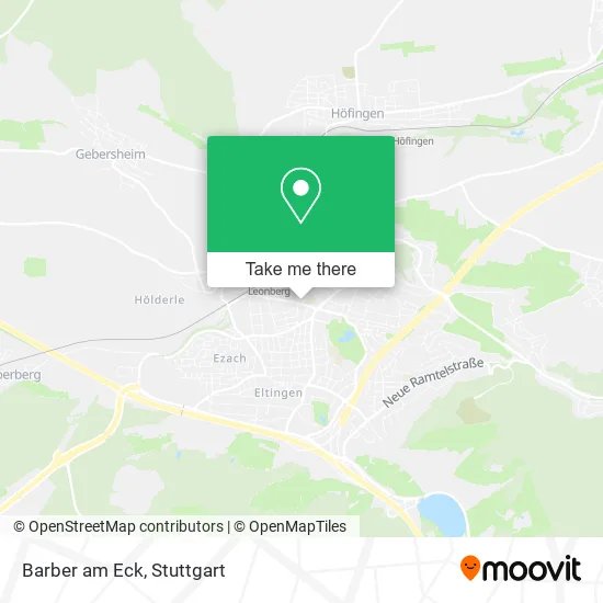 Карта Barber am Eck
