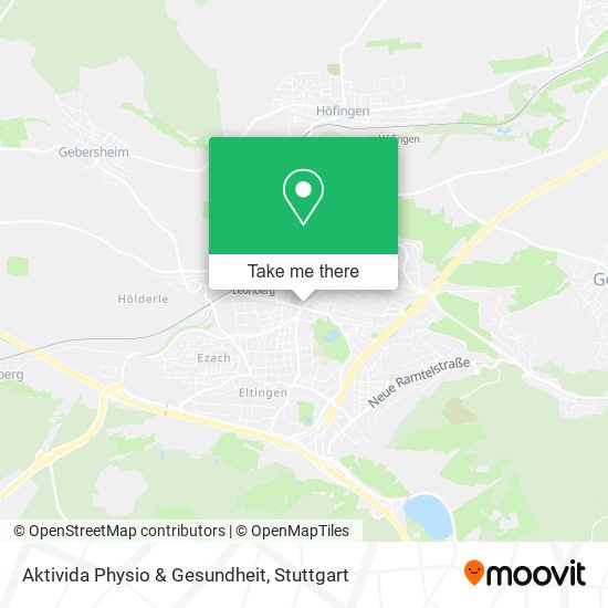 Aktivida Physio & Gesundheit map