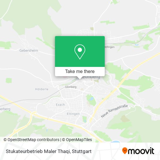 Stukateurbetrieb Maler Thaqi map