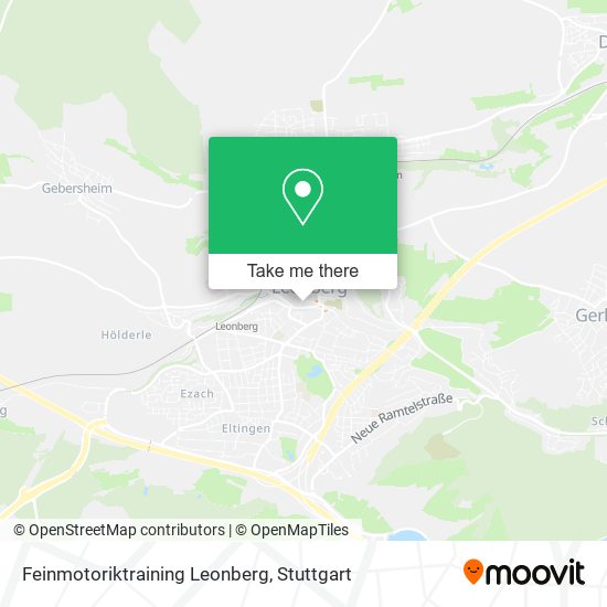 Feinmotoriktraining Leonberg map