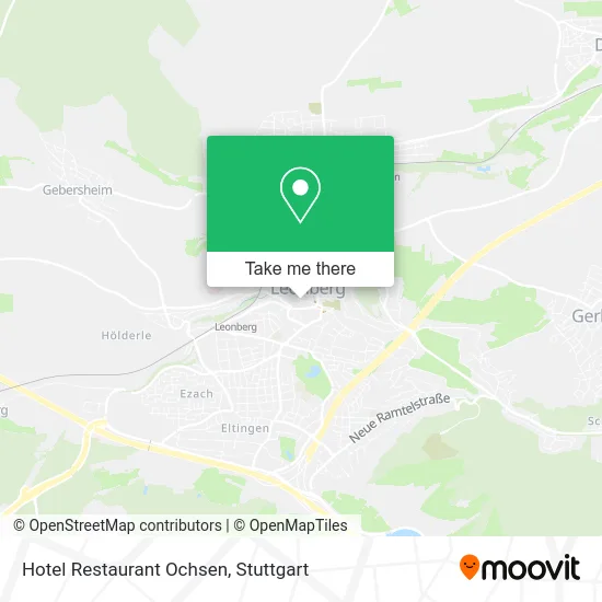 Карта Hotel Restaurant Ochsen