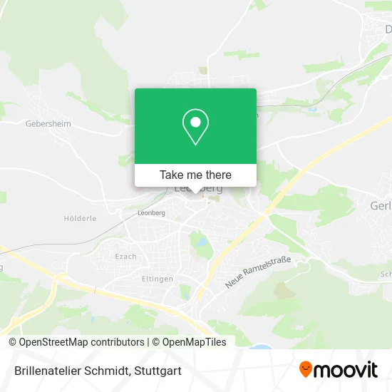 Карта Brillenatelier Schmidt