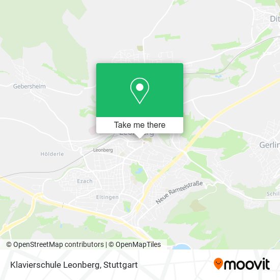 Klavierschule Leonberg map