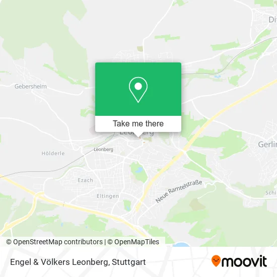 Карта Engel & Völkers Leonberg