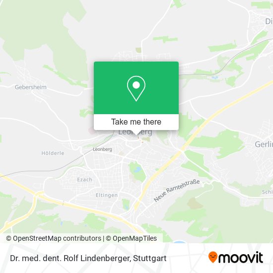 Dr. med. dent. Rolf Lindenberger map