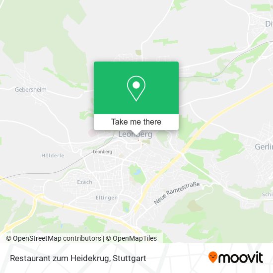Restaurant zum Heidekrug map
