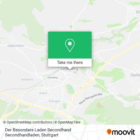 Der Besondere Laden Secondhand Secondhandladen map