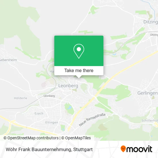 Карта Wöhr Frank Bauunternehmung