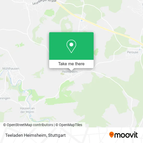 Карта Teeladen Heimsheim