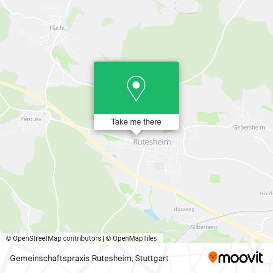 Gemeinschaftspraxis Rutesheim map