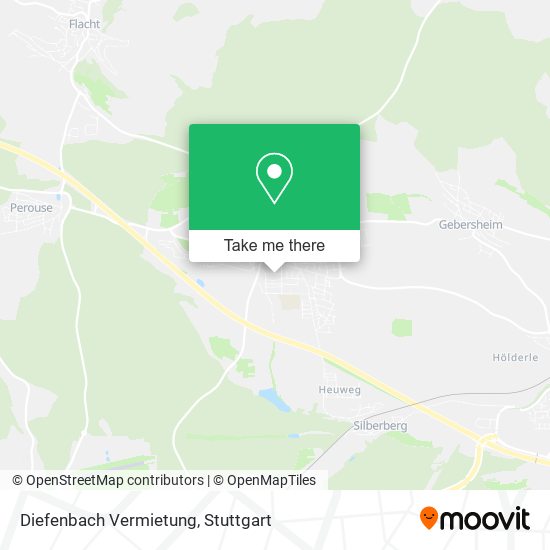 Diefenbach Vermietung map