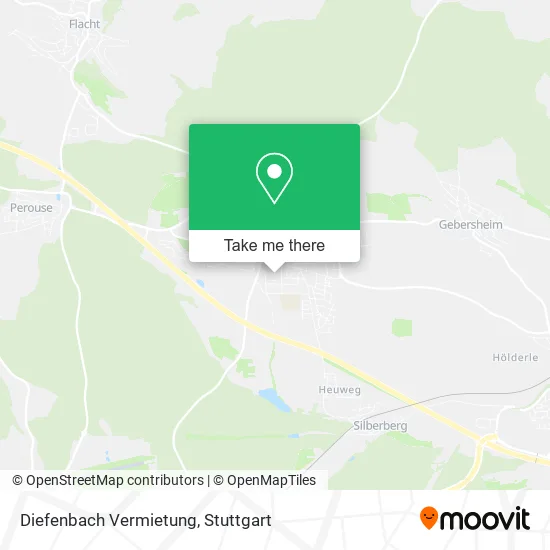 Карта Diefenbach Vermietung