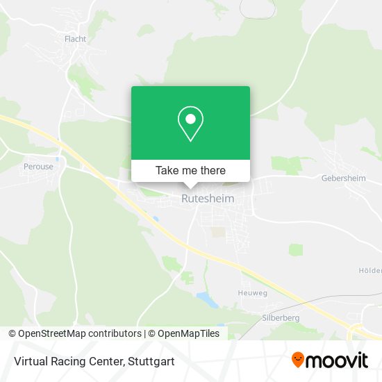 Virtual Racing Center map