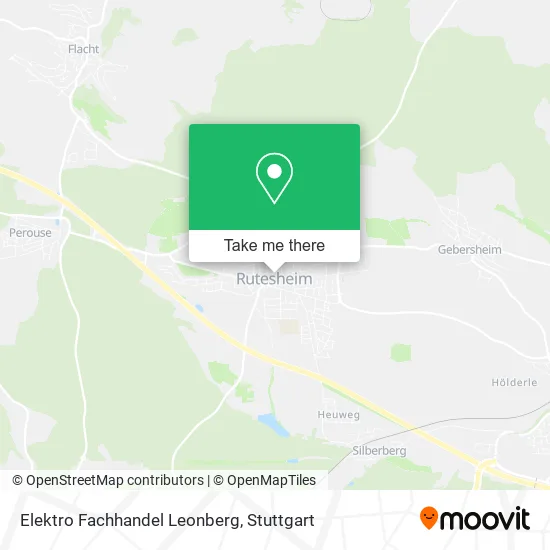 Карта Elektro Fachhandel Leonberg