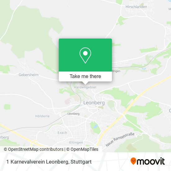 Карта 1 Karnevalverein Leonberg