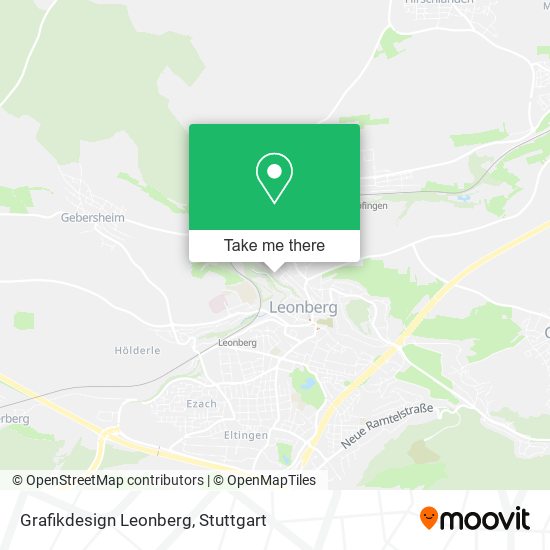 Карта Grafikdesign Leonberg