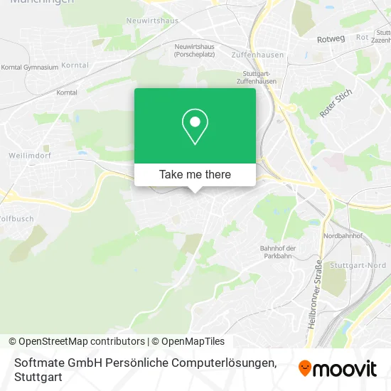 Карта Softmate GmbH Persönliche Computerlösungen
