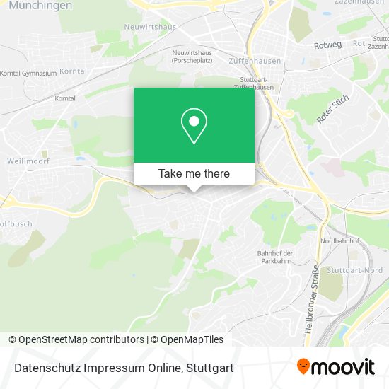 Datenschutz Impressum Online map