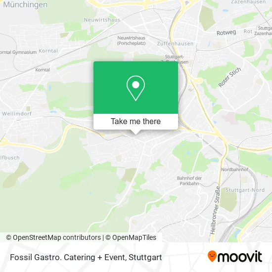 Карта Fossil Gastro. Catering + Event