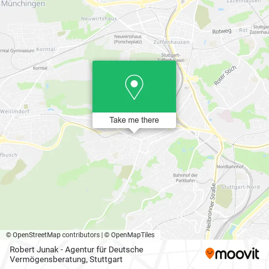 Robert Junak - Agentur für Deutsche Vermögensberatung map