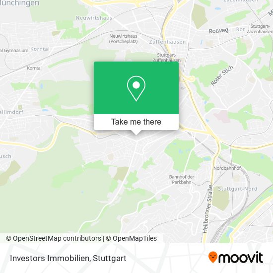 Investors Immobilien map